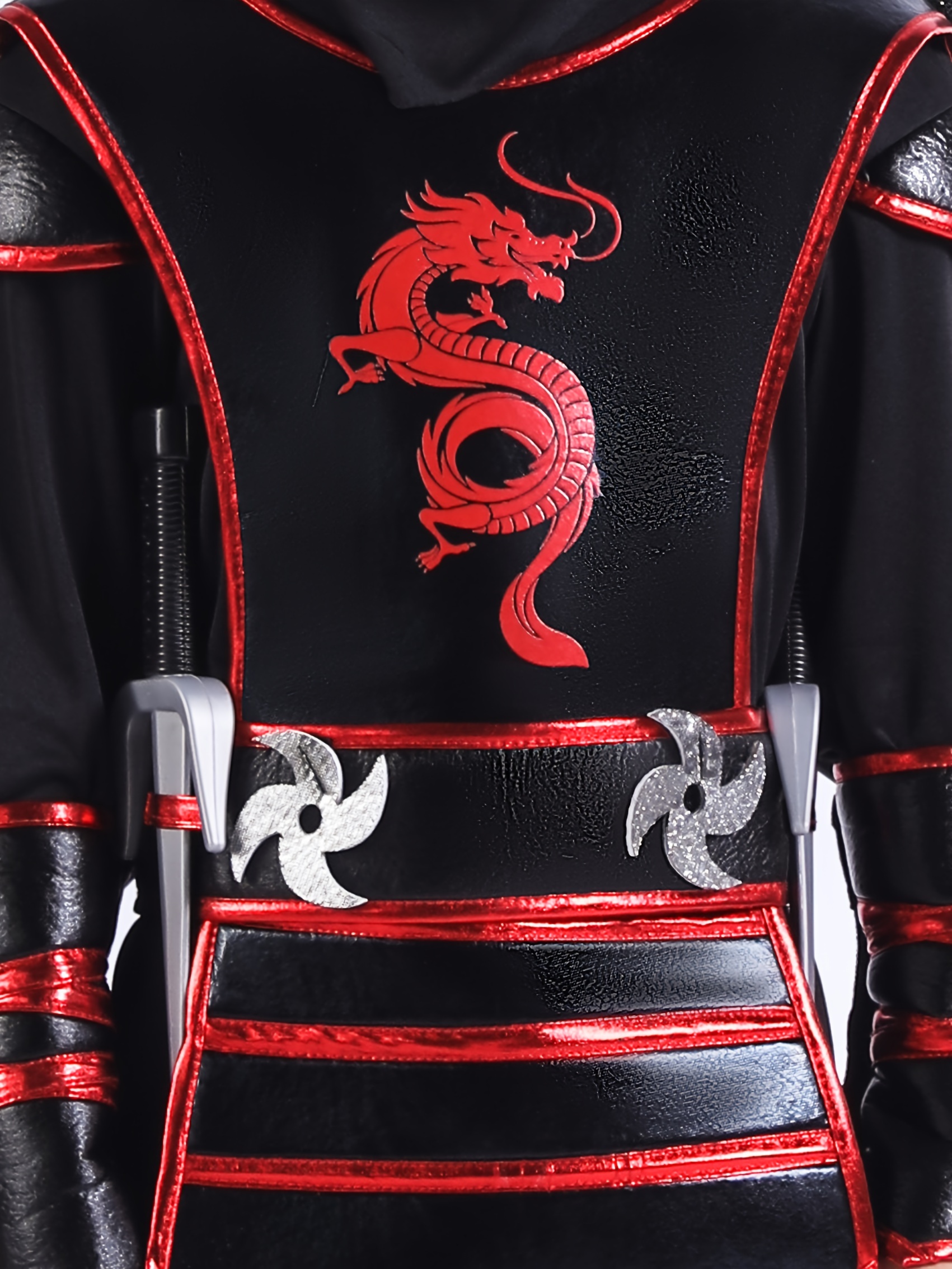 Halloween Ninja Costume for Kids, Ninja Costume for boy and girl, Children Ninja Accessories Set for DressUp Party1